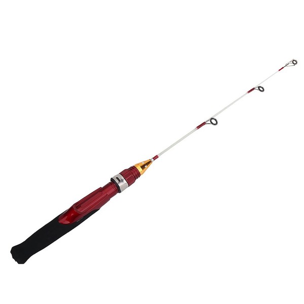 Ice Fishing Rod 20'' Mini Portable Spinning Rods for Ice Fishing Sea Boat Fishing
