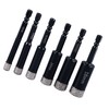6Pcs Dry Diamond Drill Bit Kit 8 10 12 14