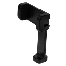 KICHOUSE Smartphone Tripod Mount Adapter Rotating Phone Holder for Vertical Horizontal Use Lightweight Portable Design for Live Streaming Photography Black