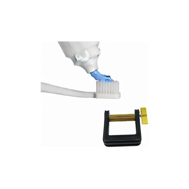 Toothpaste Tube Squeezer Lotion Cream Toothpaste Gold