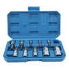 10PCS Triple Square Spline Bit Socket Set Low Wear Accurate