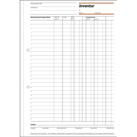 Sigel IN415 Inventur Book A4 50 Pages