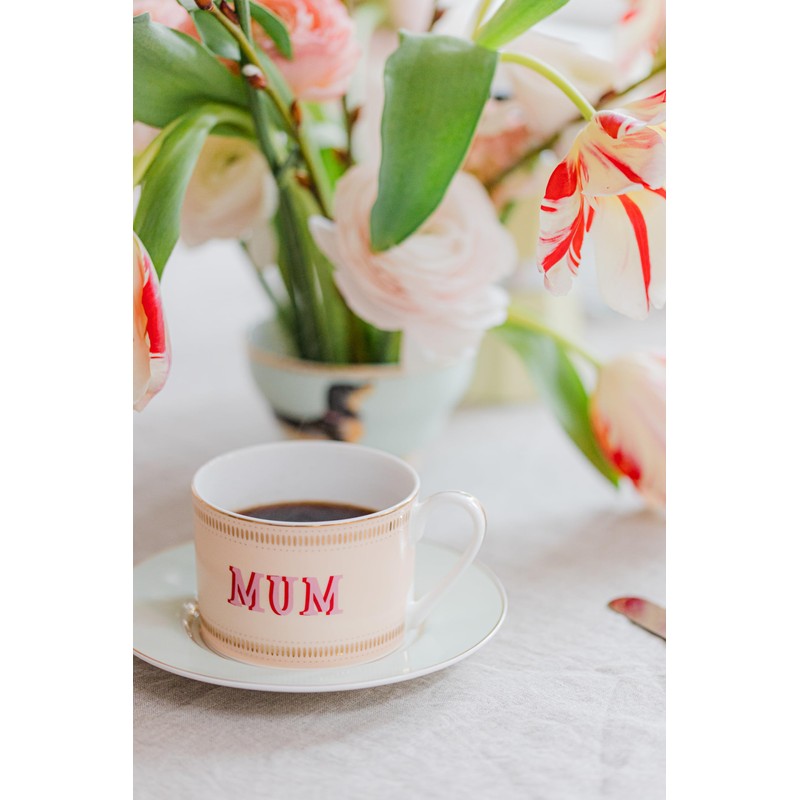 YVONNE ELLEN Mum Teacup & Saucer