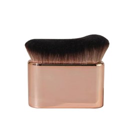 FUZVOL Tanning brush,Self Tan Brush,Blending Buffing Stippling Foundation Brush,Liquid Powder Cream Concealer Cosmetics brush for Body Make up(Rose Gold)