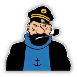 PopArt Bluto Popeye Sticker Decal vintage cartoon