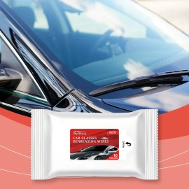 Rayhong car windshield oil film cleaning wipes, clear vision glass renovation decontamination cleaning wipesModel Number: RA-E03-0125-01