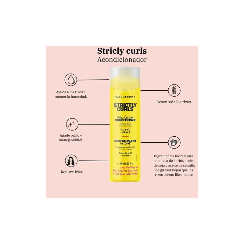 2p Ma Strictly Curls Shampoo Y Acondicionador Cabello Rizado