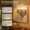 TANBABY Rechargeable Picture Light for Wall, Motion Sensor, Gold, 1