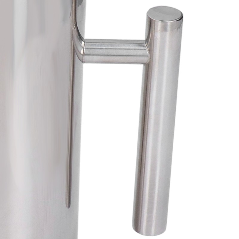Stainless Steel Water Tie Pot Cold Drinking Pitcher with Ergonomic