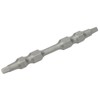 10Pcs Square Screwdriver Bits DoubleEnd Electric Magnetic Industrial Supplies 6.35mm