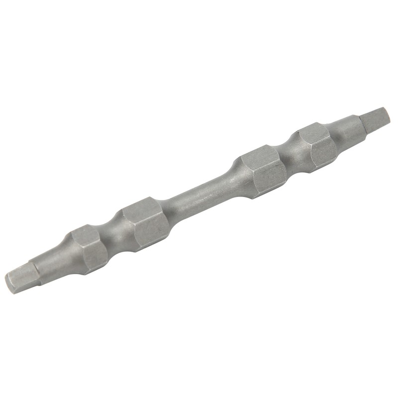 10Pcs Square Screwdriver Bits DoubleEnd Electric Magnetic Industrial Supplies 6.35mm