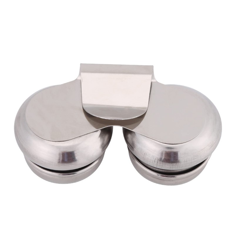 Haosie Double Dipper Palette Cup, Oil Painting Supplies, Stainless Steel