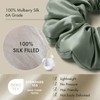 LILYSILK Large Silk Scrunchies for Hair Sleeping Big Silk Hair