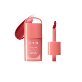 LANEIGE JuicePop Box Tinte de labios Tinte ligero hidratante de larga duración Color jugoso acumulable y brillo nutritivo Cosmética coreana esencial para labios para una comodidad duradera