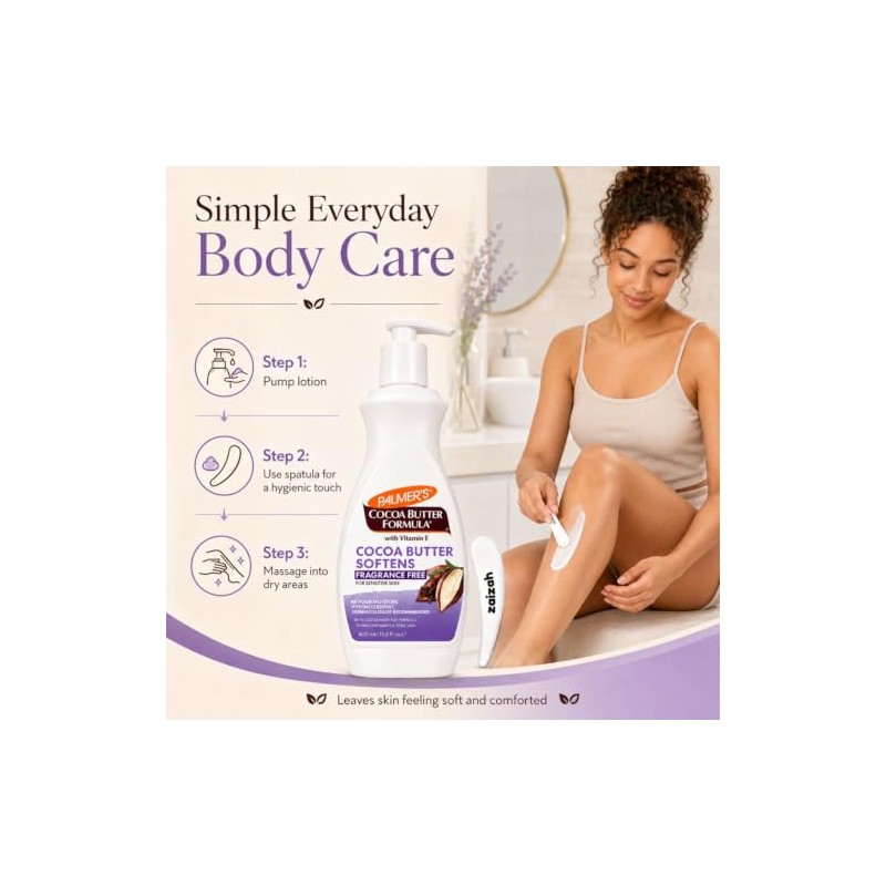 Palmer's Fragrance-Free Body Lotion with Nourishing Cocoa Butter 400ml -