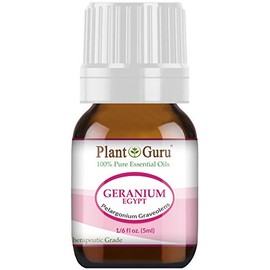 Geranium Egypt Essential Oil 5 ml 100% Pure Undiluted Therapeutic Grade. Sample Size