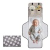 Extra Long Large Lightweight Portable Diaper Changing Mat with Storage