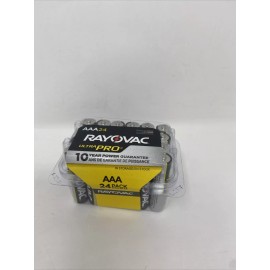 Rayovac Alkaline Reclosable AAA Batteries 24 Pack Exp 2031 New