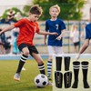 GoaePode Children's Shin Pads Football, Football Shin Guard with 1