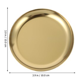 2 x Shiny Jewellery Bowls Decorative Jewellery Bowl: Key Tray Small Ring Holder Jewellery Plate Gifts for Women, Girls, You, Girlfriend