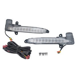 CONCEPT AUTOMOTIVE LIGHTS Fog Driving Lights Compatible with 2020 2021 2022 Toyota Corolla SE XSE LED Bumper Fog Driving Lights and Assembly Set Bezel Switch Harness Left & Right Side