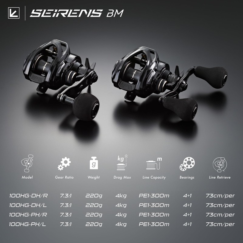 Tailwalk Double Axis Reel Seirens BM (SEIRENS BM) Offshore Boat