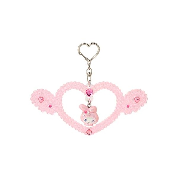 Sanrio 408743 My Melody Keychain (Melosaromiusa) AS Resin PVC Steel