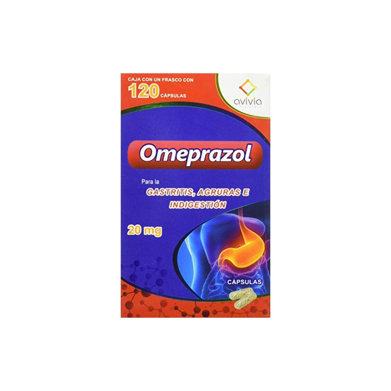Omeoprazol Antiácidos Antiflatulentos Car, Caja de 120
