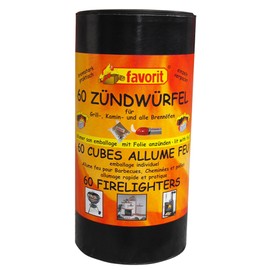 Favorit Lighting Cubes 60 Pieces in Tin (Individually Packed)