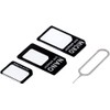 3 in 1 Set Nano SIM Card Adapter Nano to
