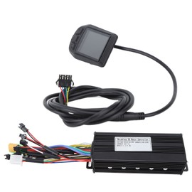 Electric Bicycle Conversion Kit Electric Bike Controller LCD Display 30A 3 Mode Controller with UKC3 Panel Controller Bag