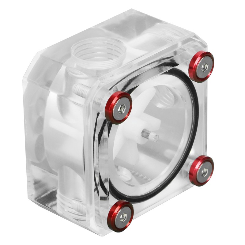 Water Flow Meter LeakingProof Transparent Acrylic Computer WaterCooled Rheometer
