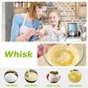 Bonsenkitchen Immersion Handheld Blender with Whisk, 20-Speed & Turbo Mode