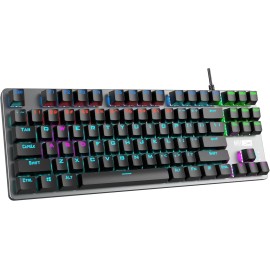 Altec Lansing ALGK8404 Wired Mechanical Gaming Keyboard Gray (ENGLISH/SPANI - English