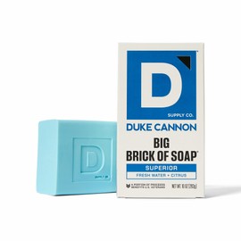 Duke Cannon Supply Co. Extra Large Bar Soap Bundle - Men's Bar Soap with Masculine Scents - American-made body soap - All Skin Types - Big Brick of Soap - Superior,10 oz