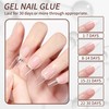 AIJIMEI Nail Glue for Acrylic Nail Tip 20g Nail Tips