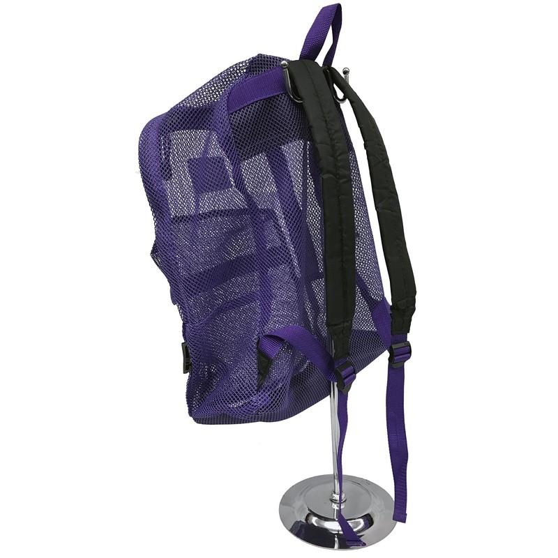 Track 17" Mesh Backpack (Purple)