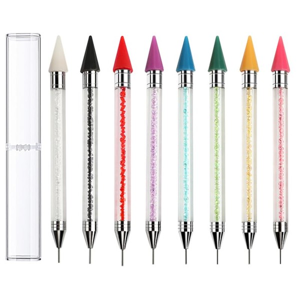 8 Pcs Diamond Painting Pen with Wax Tip Dual Ended