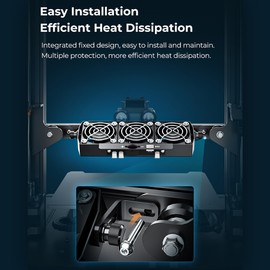 Creality Fan Cooling Kit Fast Heat Dissipation for High-speed Printing for Ender-3/Ender-3 Neo/Ender-3 Pro/Ender-3 V2/Ender-3 V2 Neo/Ender-3 S1/Ender-3 S1 PRO/CR-6 SE Easy to Install