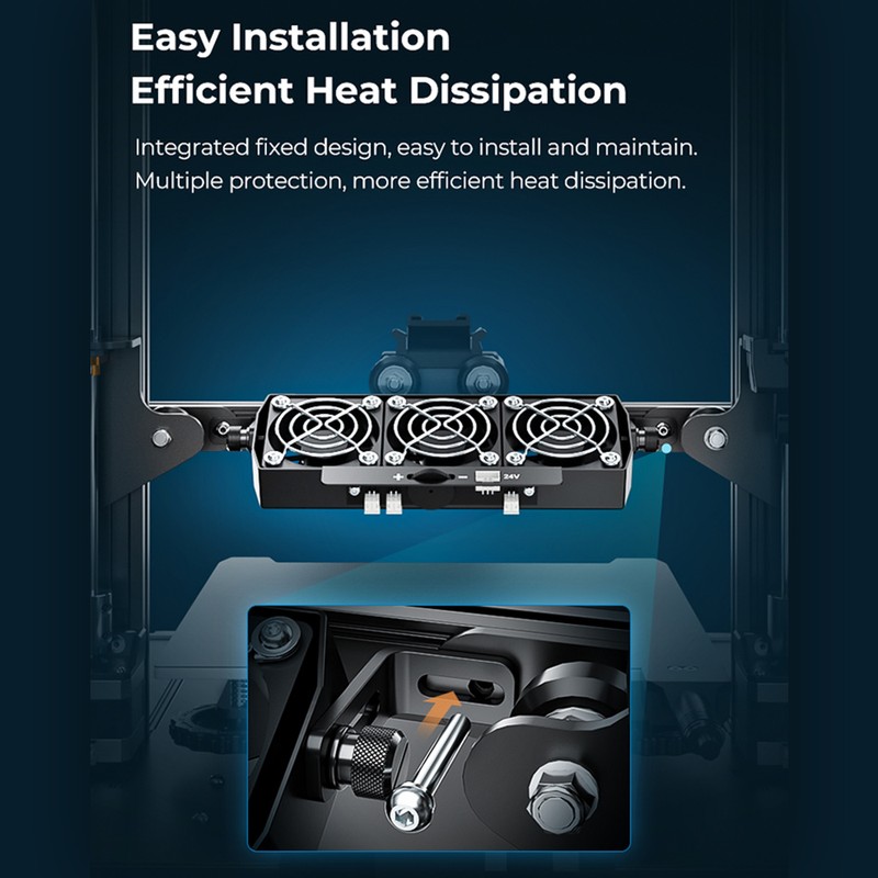 Creality Fan Cooling Kit Fast Heat Dissipation for High-speed Printing