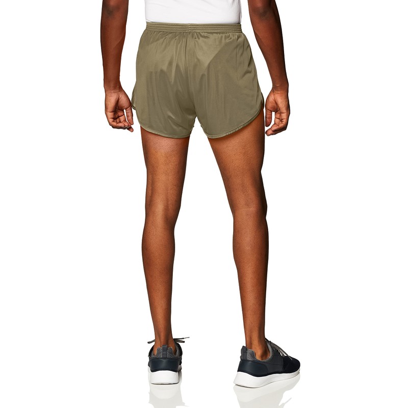 Soffe Mens Ranger Panty Running Short, Tan, Large