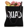 Quad, On All Fours Quadrobist Quadrupedal Workout Quadrobics Tote Bag
