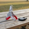 Correa Extensible Automática Retráctil Correa Portátil Anti Nudos para Exteriores,
