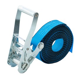 Mytee Products (2 Pack) 2 Inch x 10 Ft Endless Ratchet Straps - Heavy Duty Blue Ratchet Strap 3,333 lbs Working Load Limit - Endless Cargo Straps to Strap Down Pallets, Pipes, Boxes etc