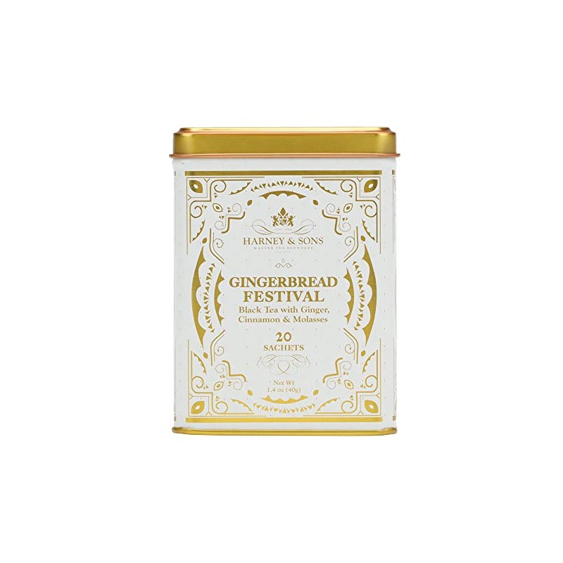 Harney & Sons Gingerbread Festival, Black Tea with Ginger &
