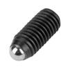 10 Pieces M12 Carbon Steel Thread Ball Black Spring Plungers