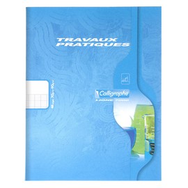 Calligraphe 2590C Series 7000 Practical Exercise Book 17 x 22 cm 48 Pages Large Squares 70 g and Plain 90 g Offset Card Random Colour