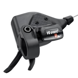 VG SPORTS MTB Bike Shifter Levers, 2 Speed Left Lever Shifter with Gear Indicator