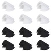 12 Pairs Shoulder Pads Sewing Set-in Shoulder Pads Foam Pads