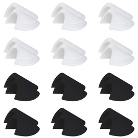 12 Pairs Shoulder Pads Sewing Set-in Shoulder Pads Foam Pads for Blazer T-Shirt Clothes